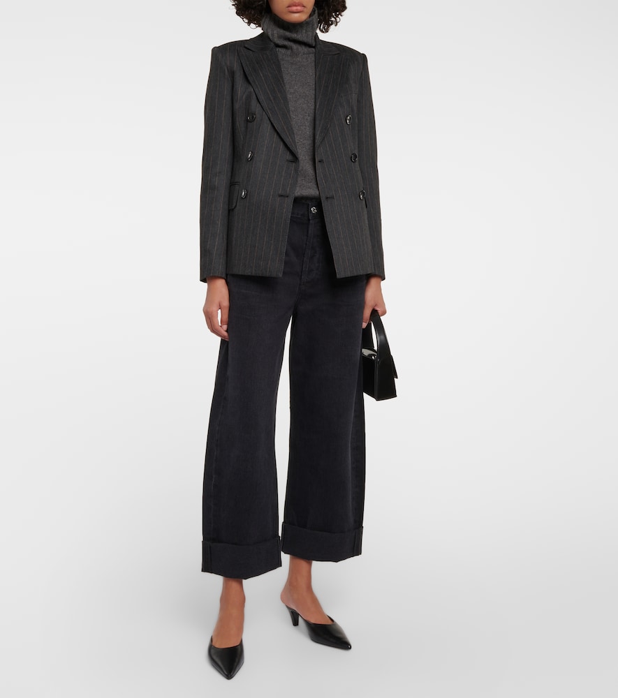 Ayla high-rise wide-leg jeans