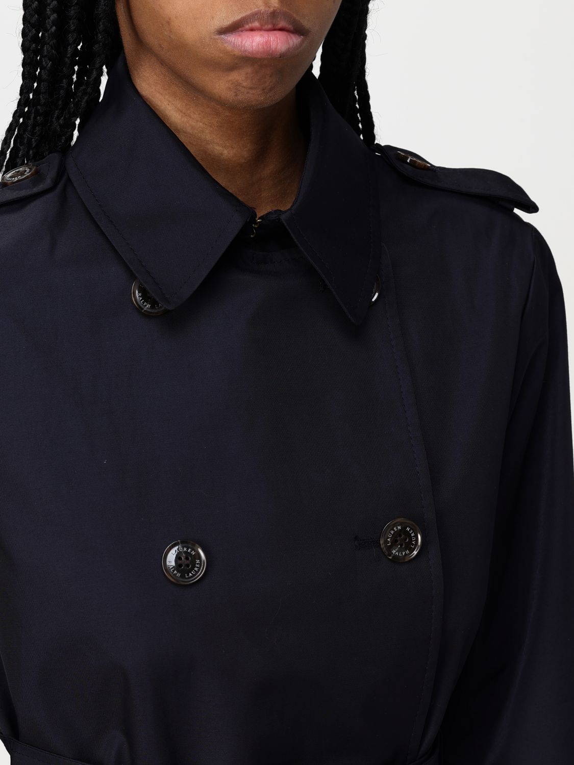 Coat LAUREN RALPH LAUREN Woman color Blue