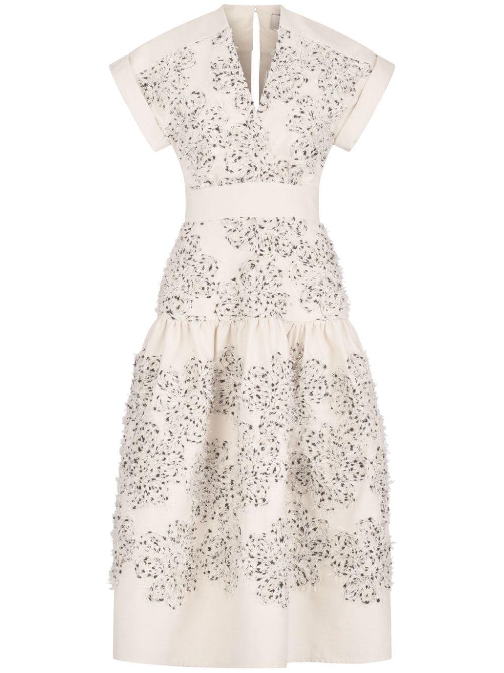 Metaponto midi dress - Neutrals