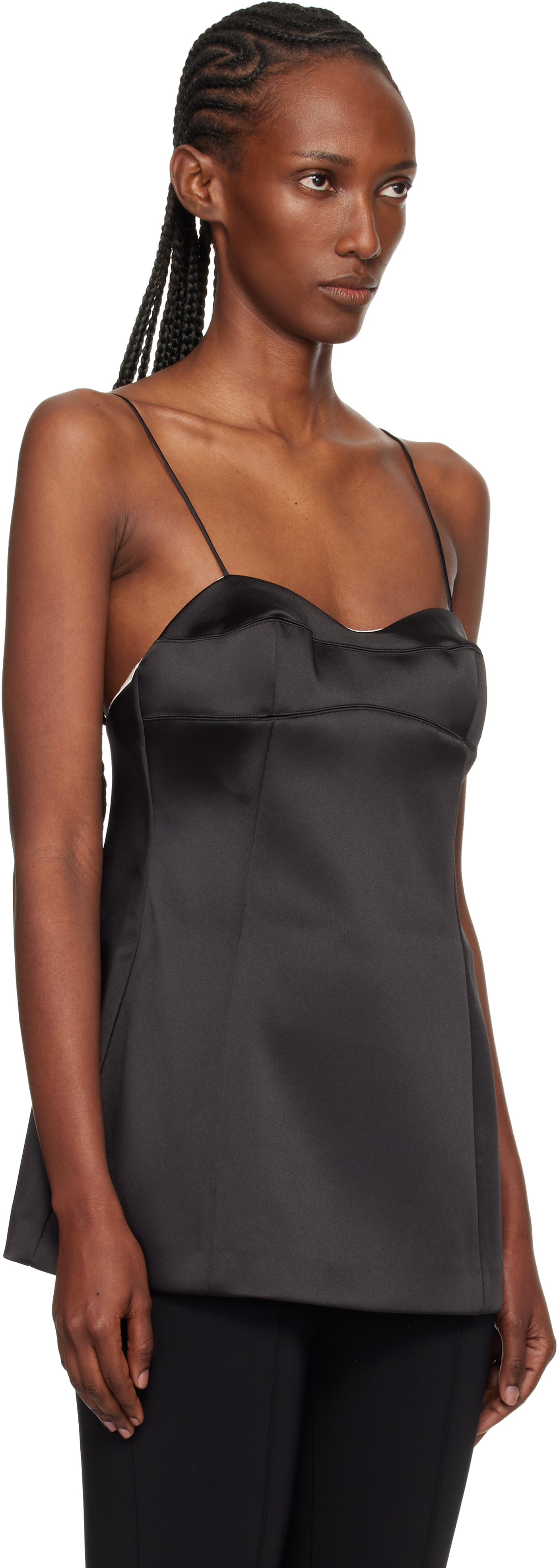 Black Bustier Top