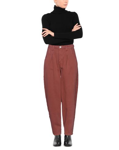 Woman Jeans Brown