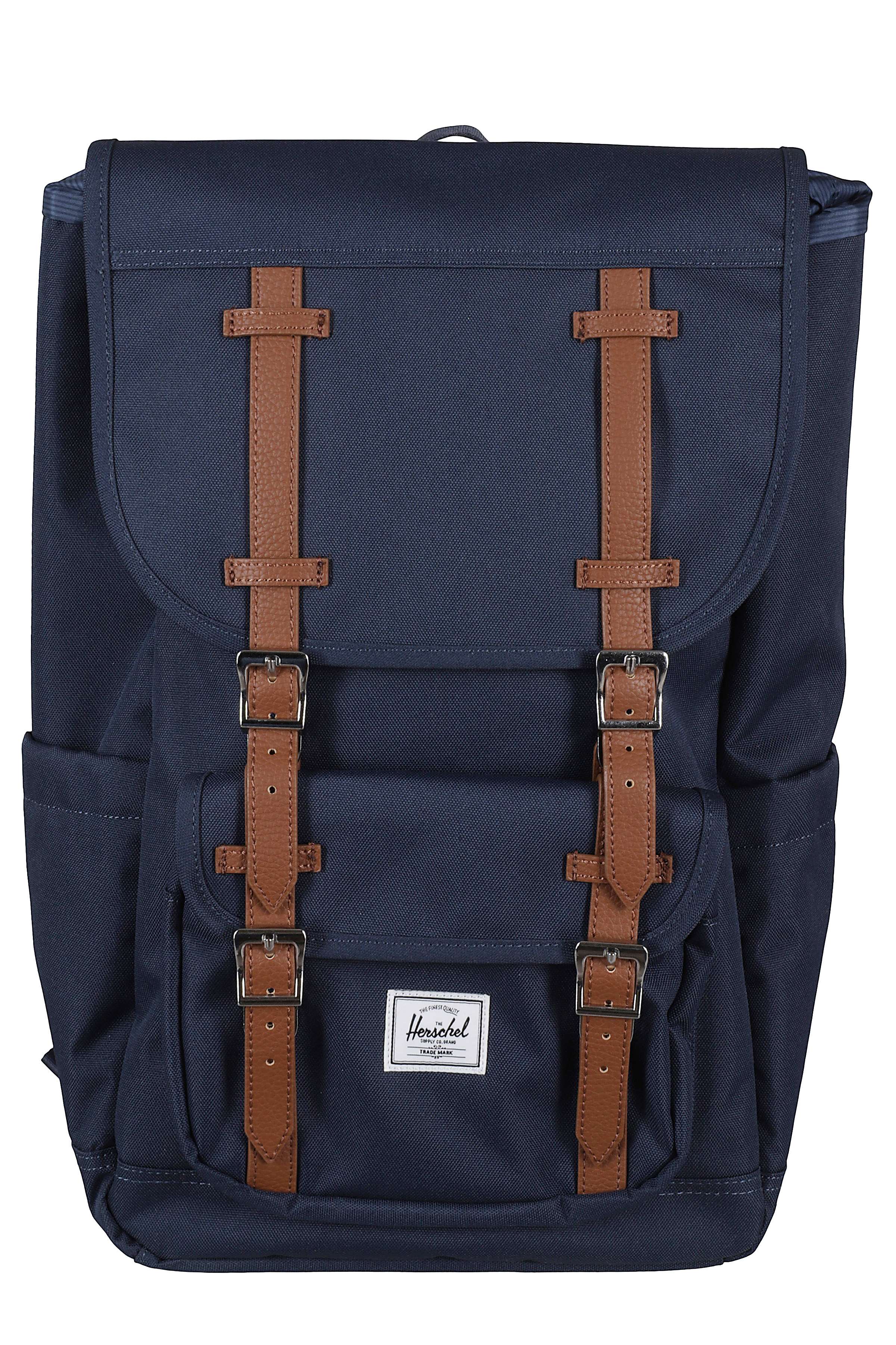 Little America Mid Back Blue Poliestere Borsa - Men