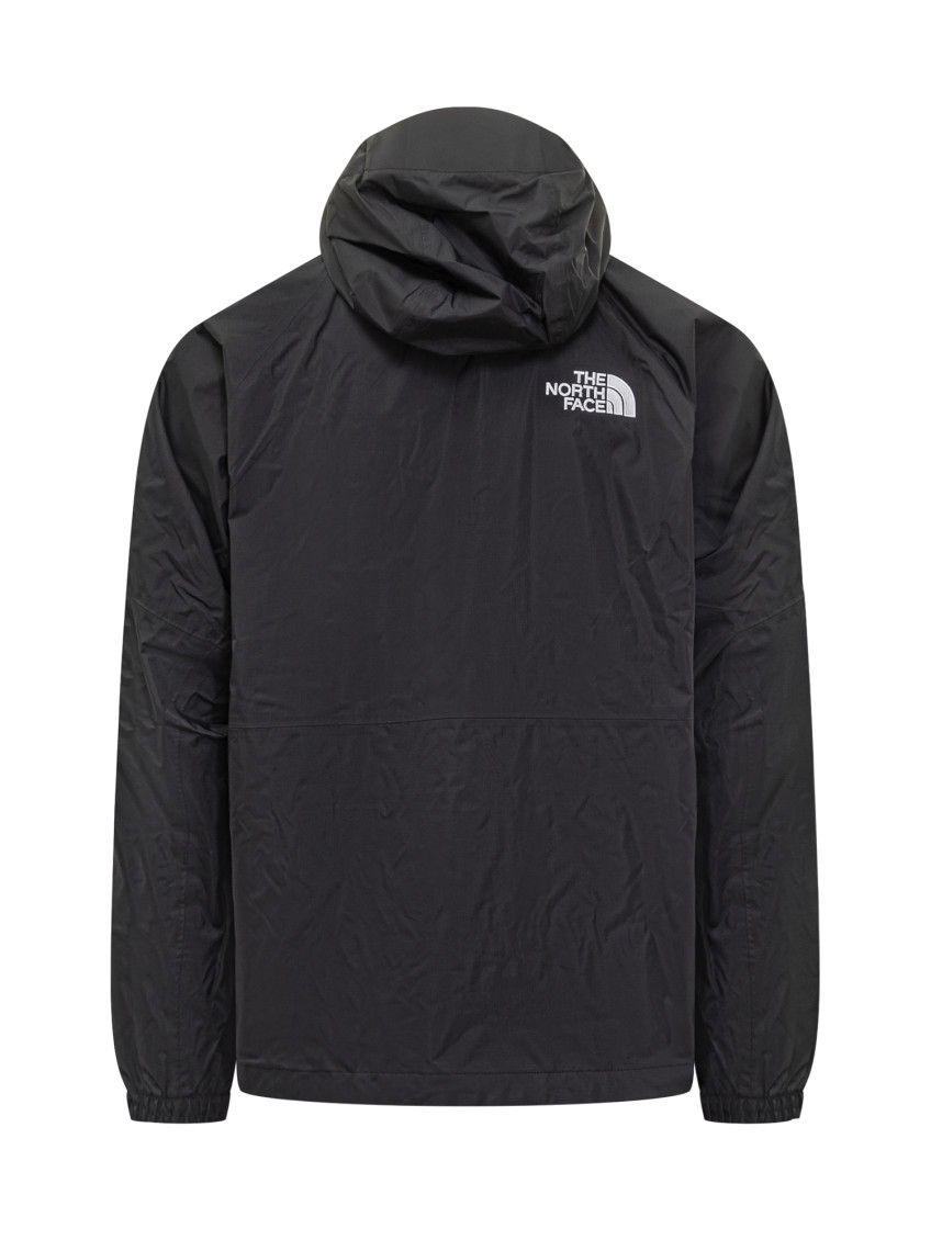 Black Logo Hood Jacket