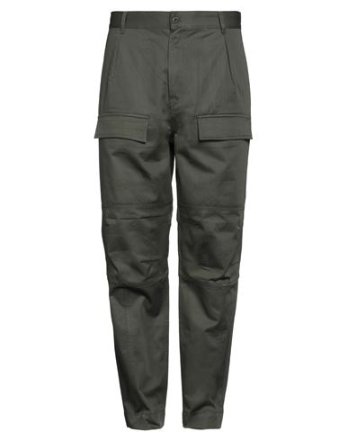 Maison Kitsuné Man Pants Military green