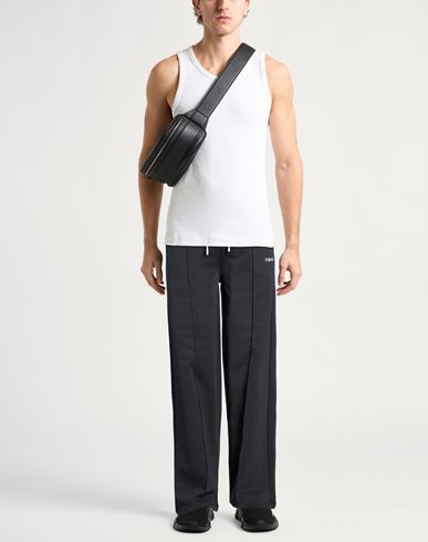 Man Pants Charcoal Size L Cotton