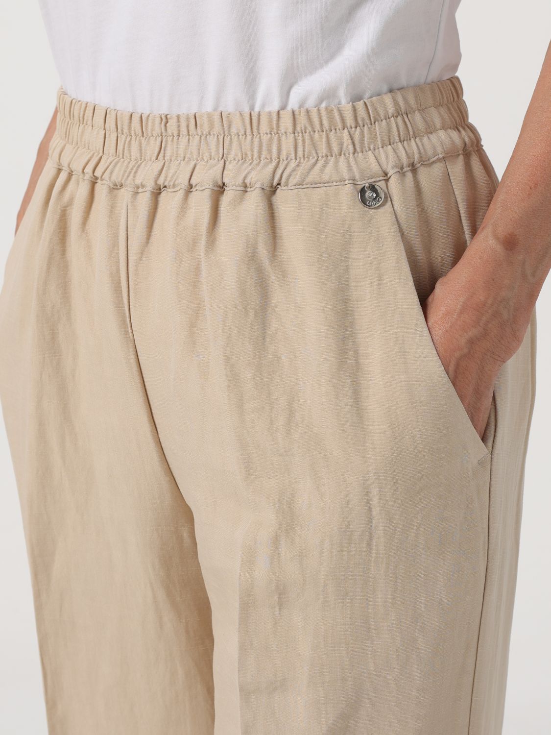 Pants Woman color Sand