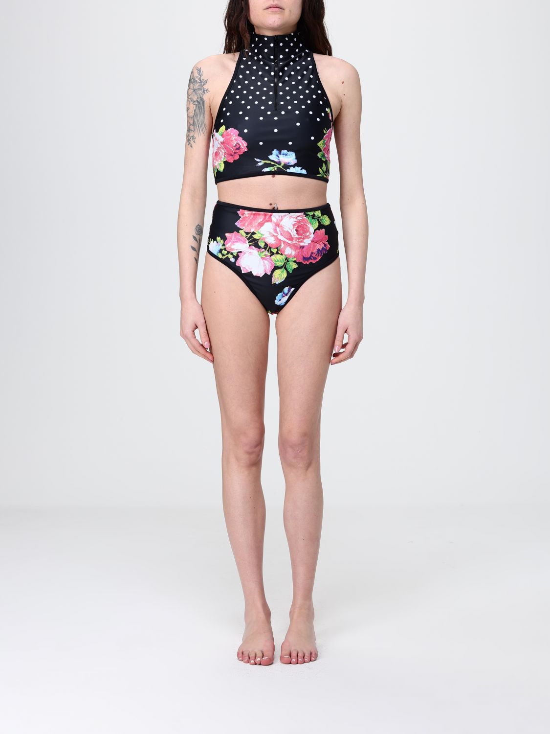 Swimsuit Woman color Black