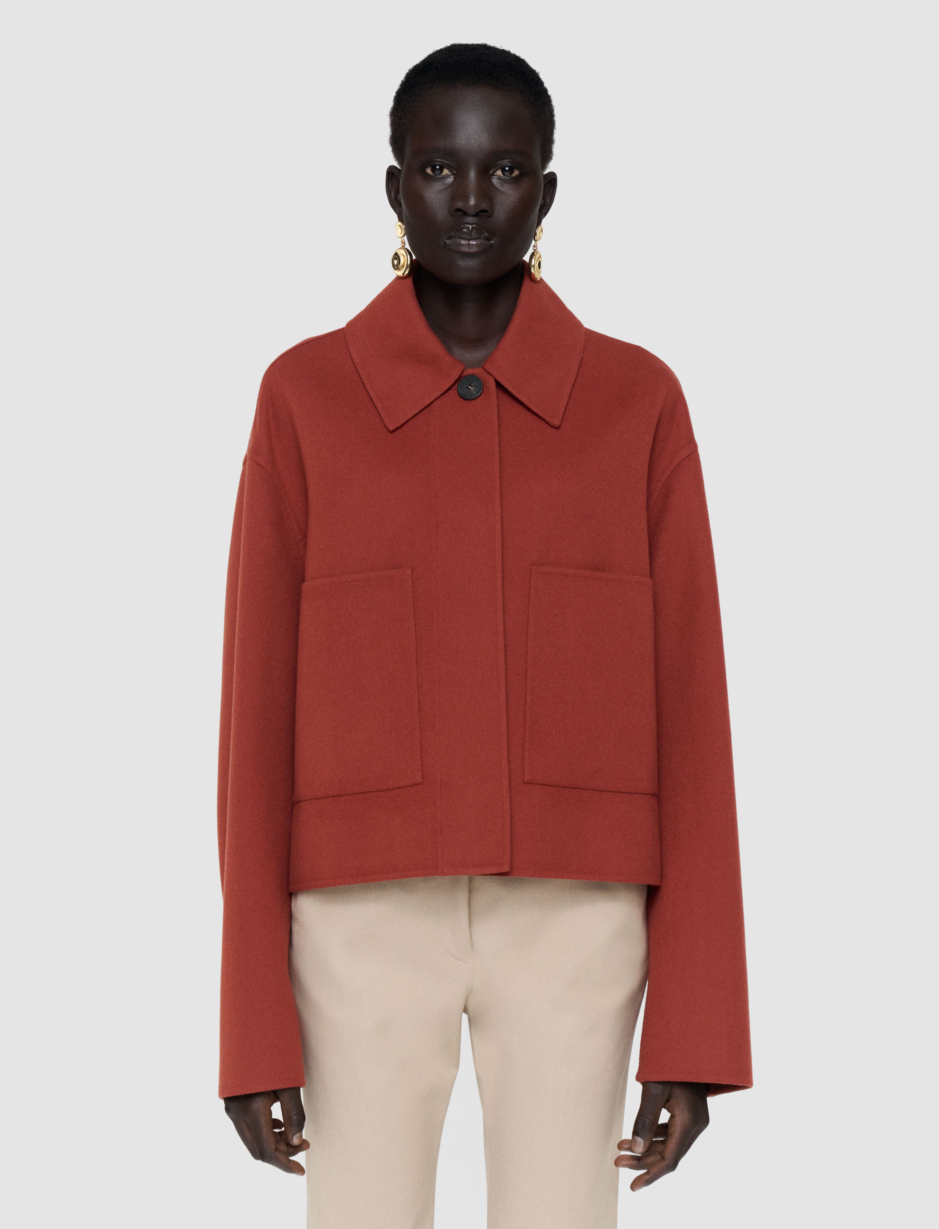 Kalaa Light Double Face Wool Jacket - 32