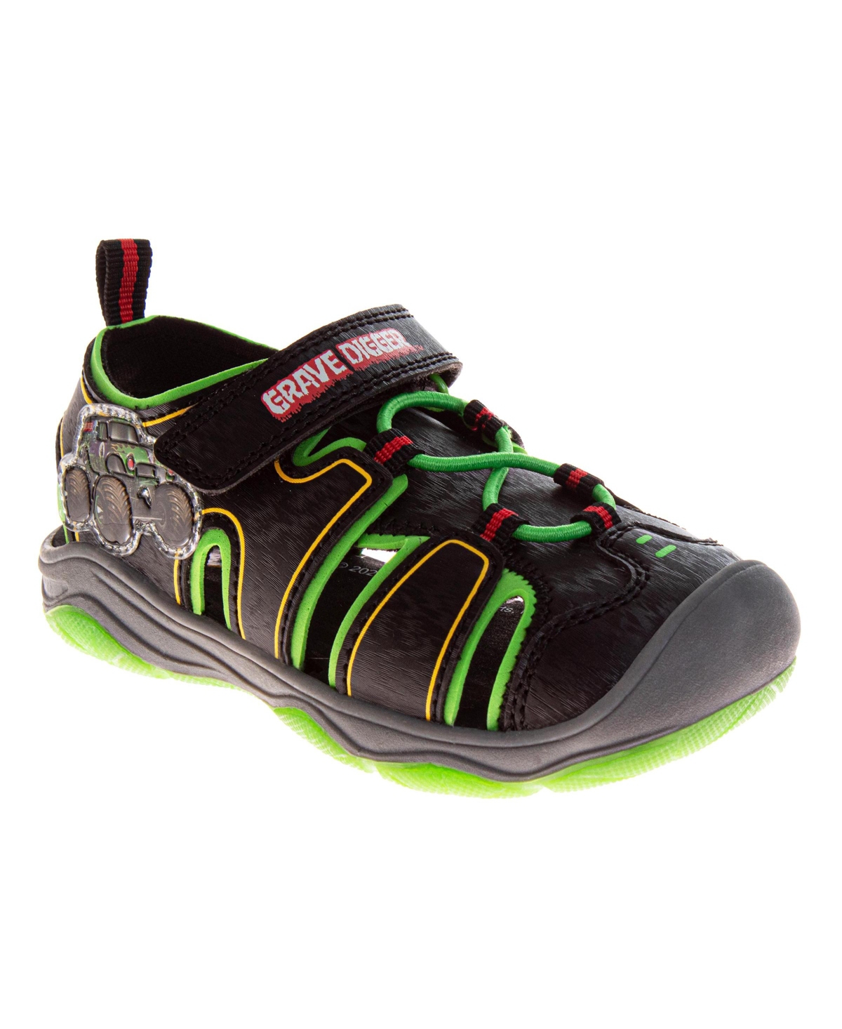 Little Boys Sport Sandals - Black