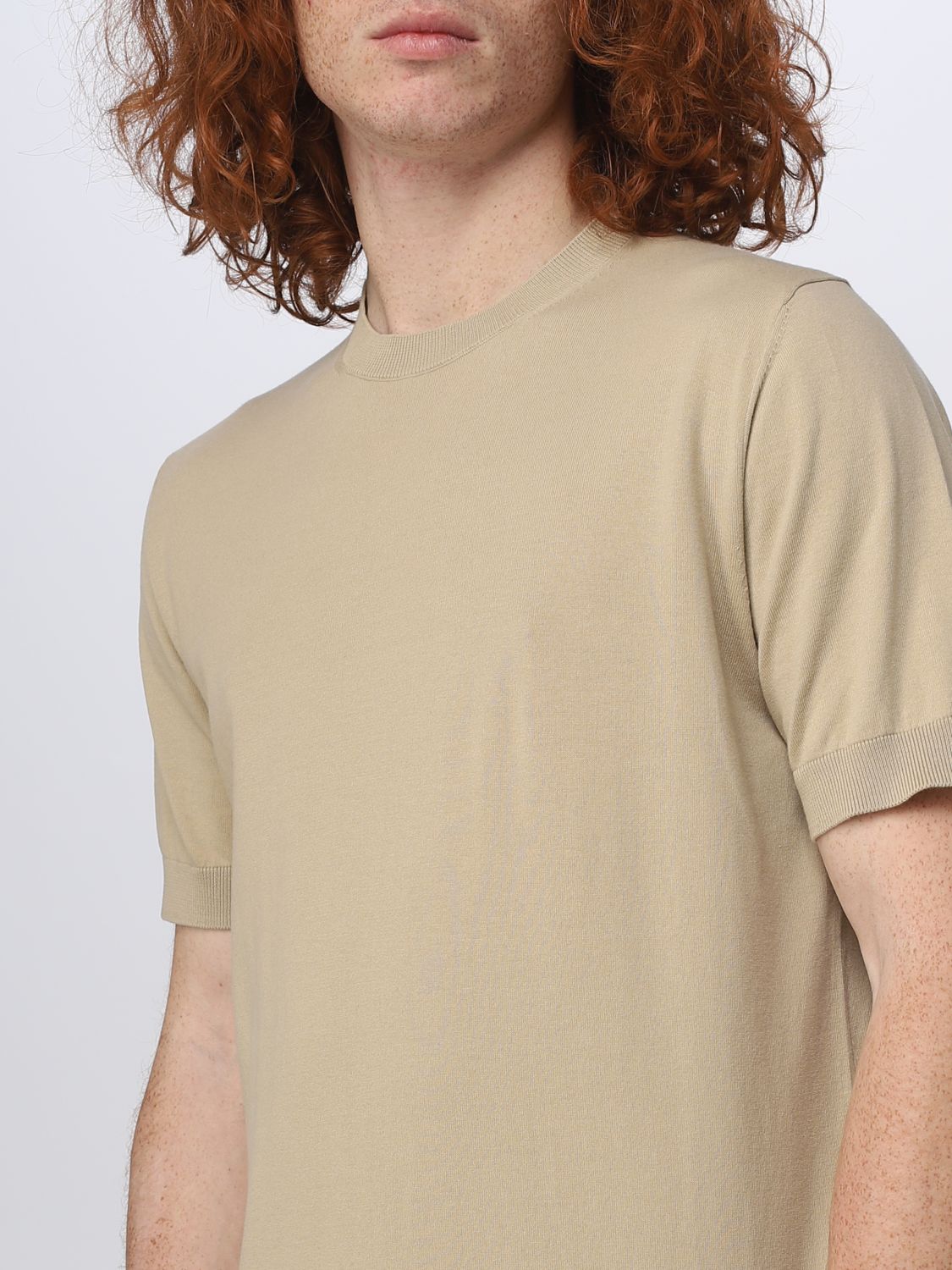 Sweater Men color Beige