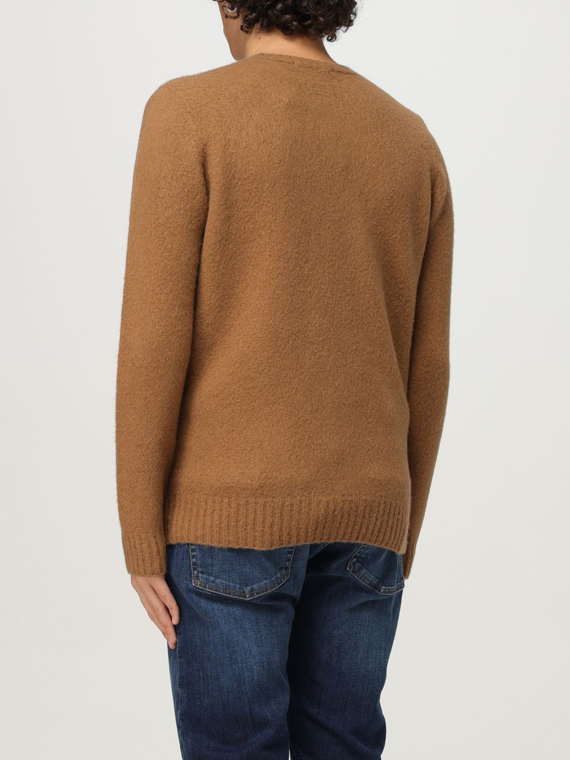 Cardigan Men color Denim