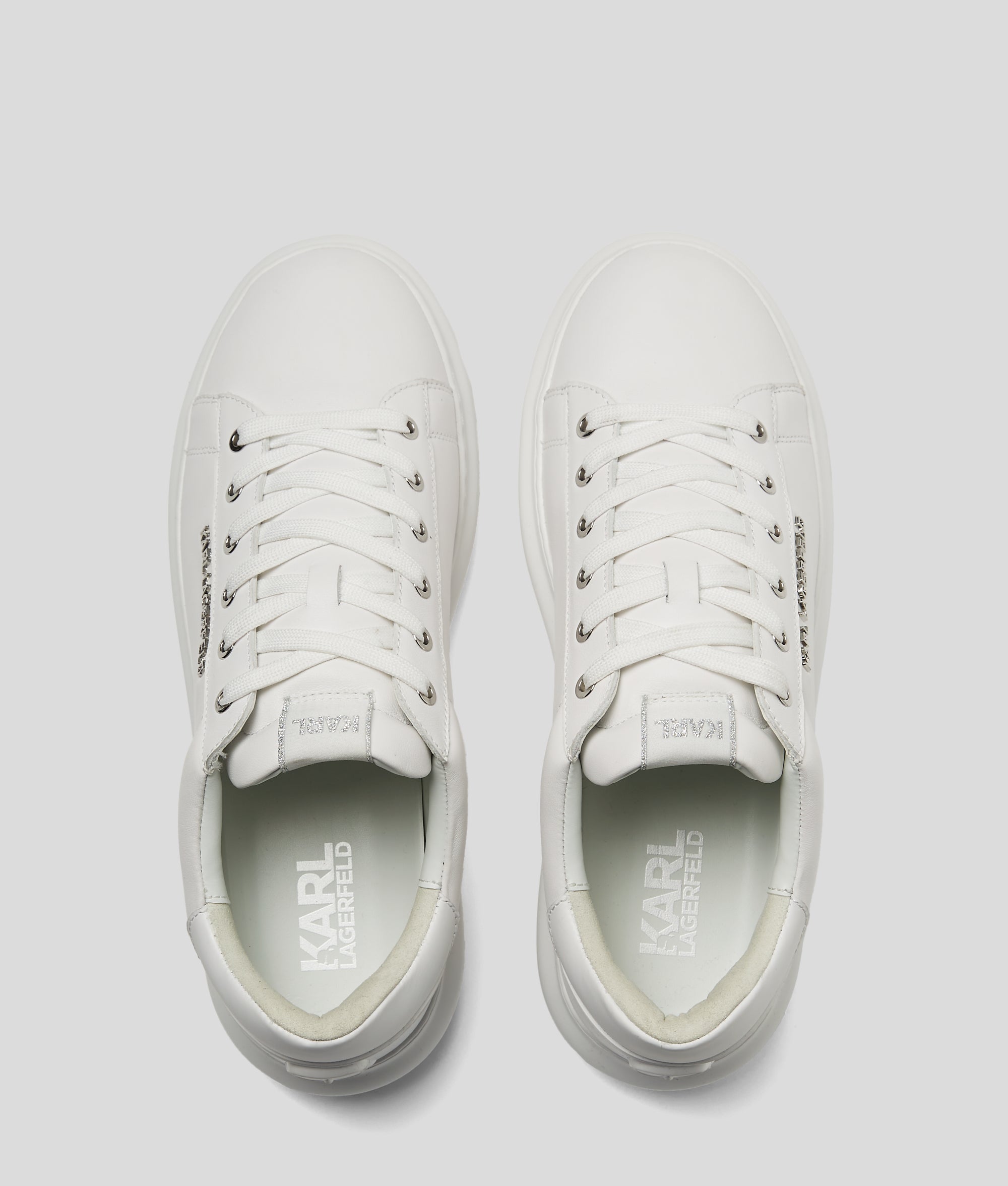 Karl Lagerfeld - Ikon Nft Kapri-sneaker, Herren, Weiss, Größe