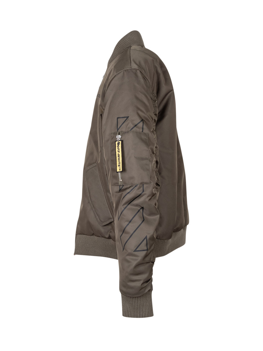Kids Green Graphic Jacket