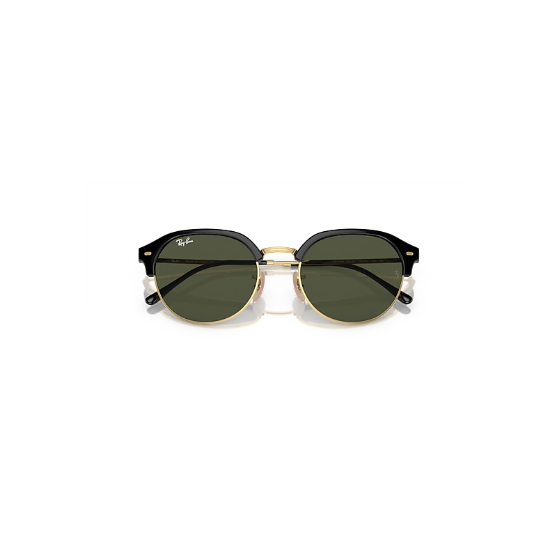 Ray-Ban Rb4429 Sunglasses Gold Frame Green Lense
