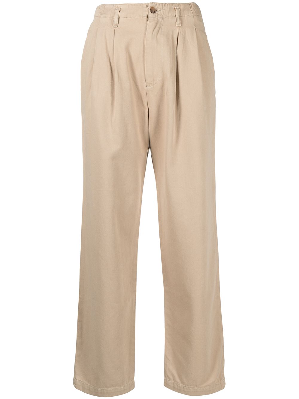 Harry straight-leg trousers - Neutrals