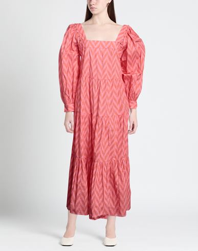 Woman Midi dress Coral