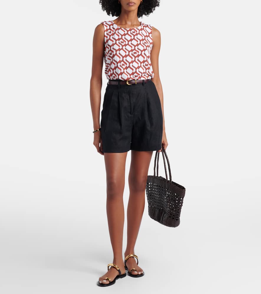 Pelota printed top