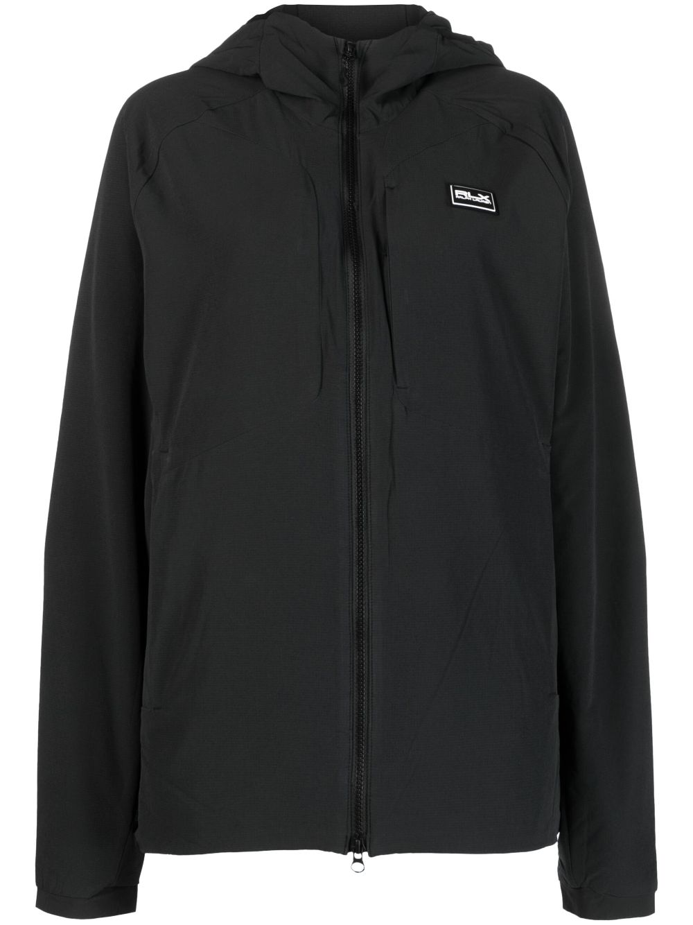 Whistler hooded windbreaker jacket - Black