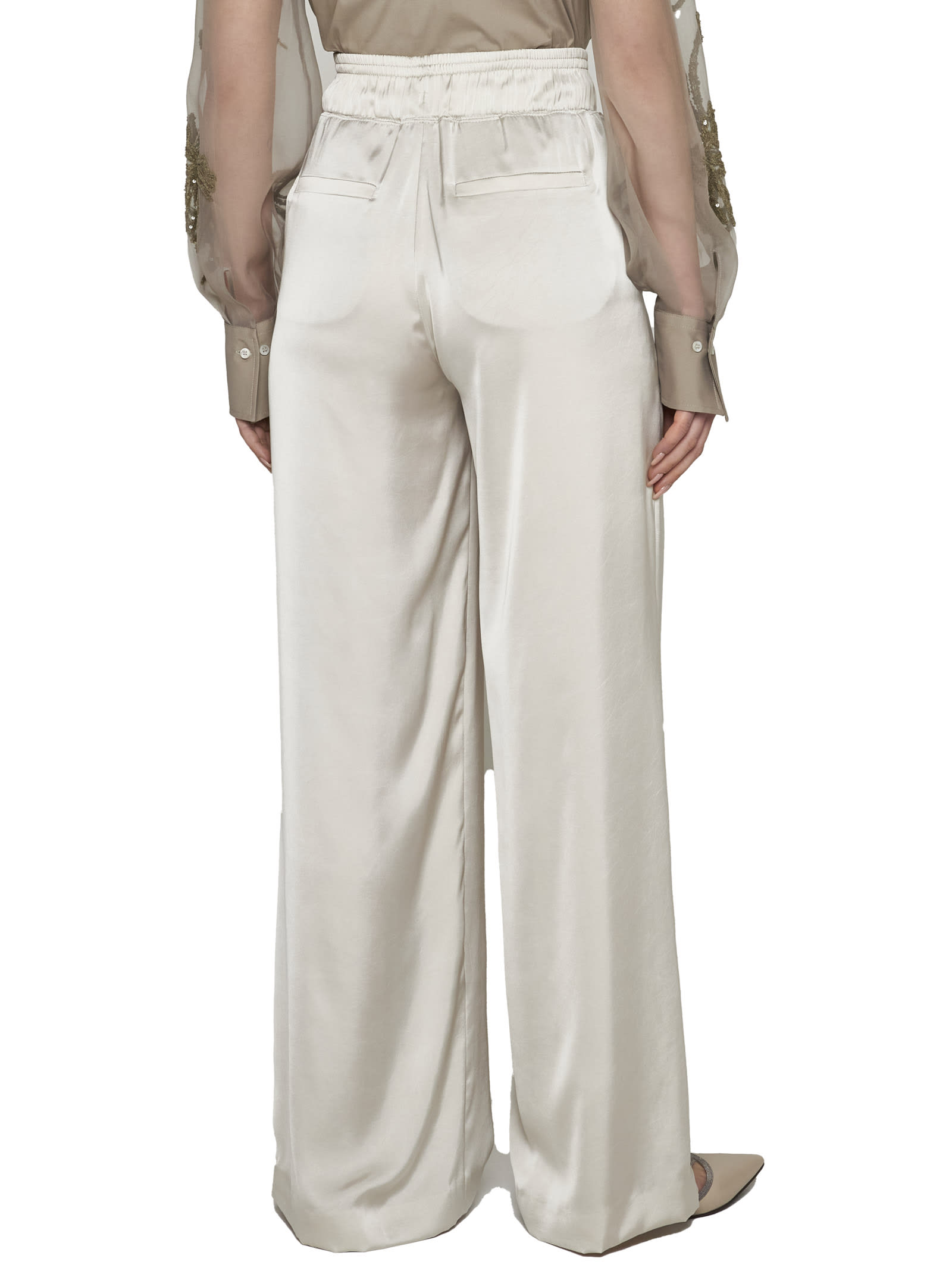 Soft Techno Satin Pyjama Trousers