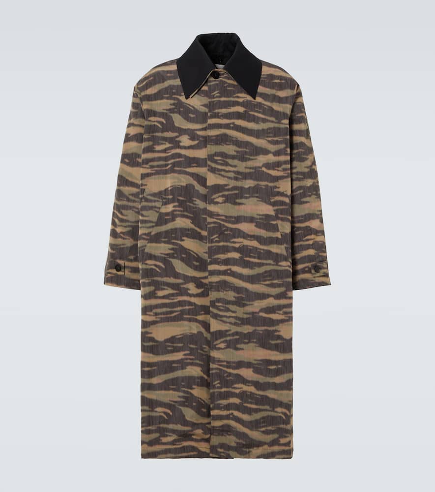 Camouflage car coat