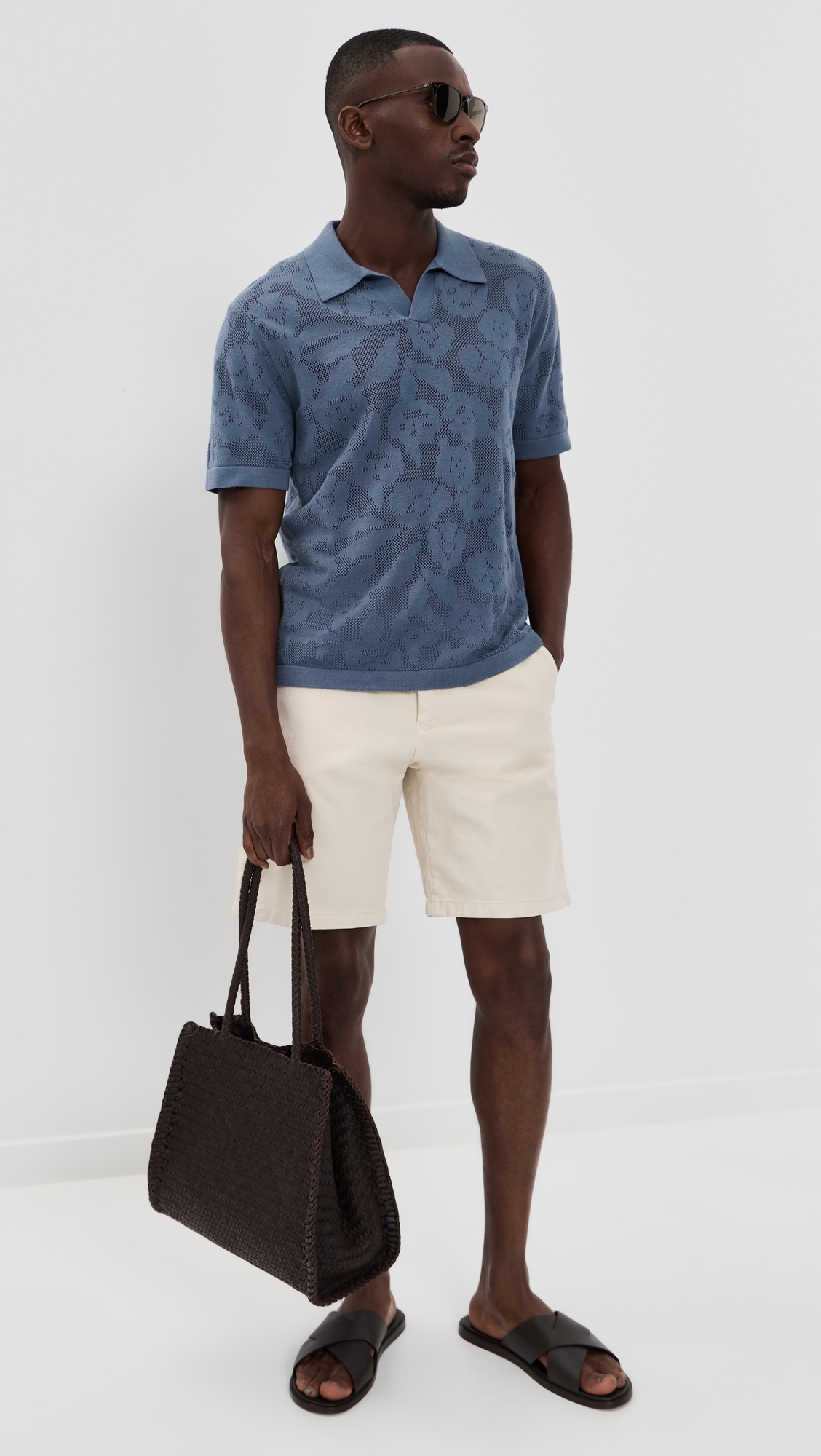 Aden Chino Shorts 9 Ivory