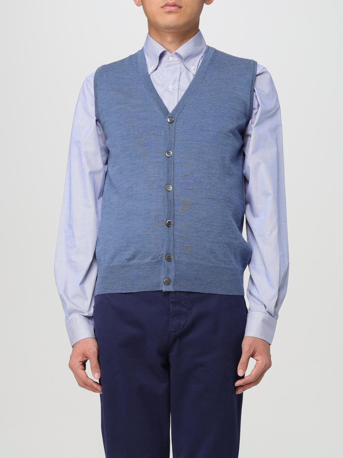 Suit Vest Men color Avion