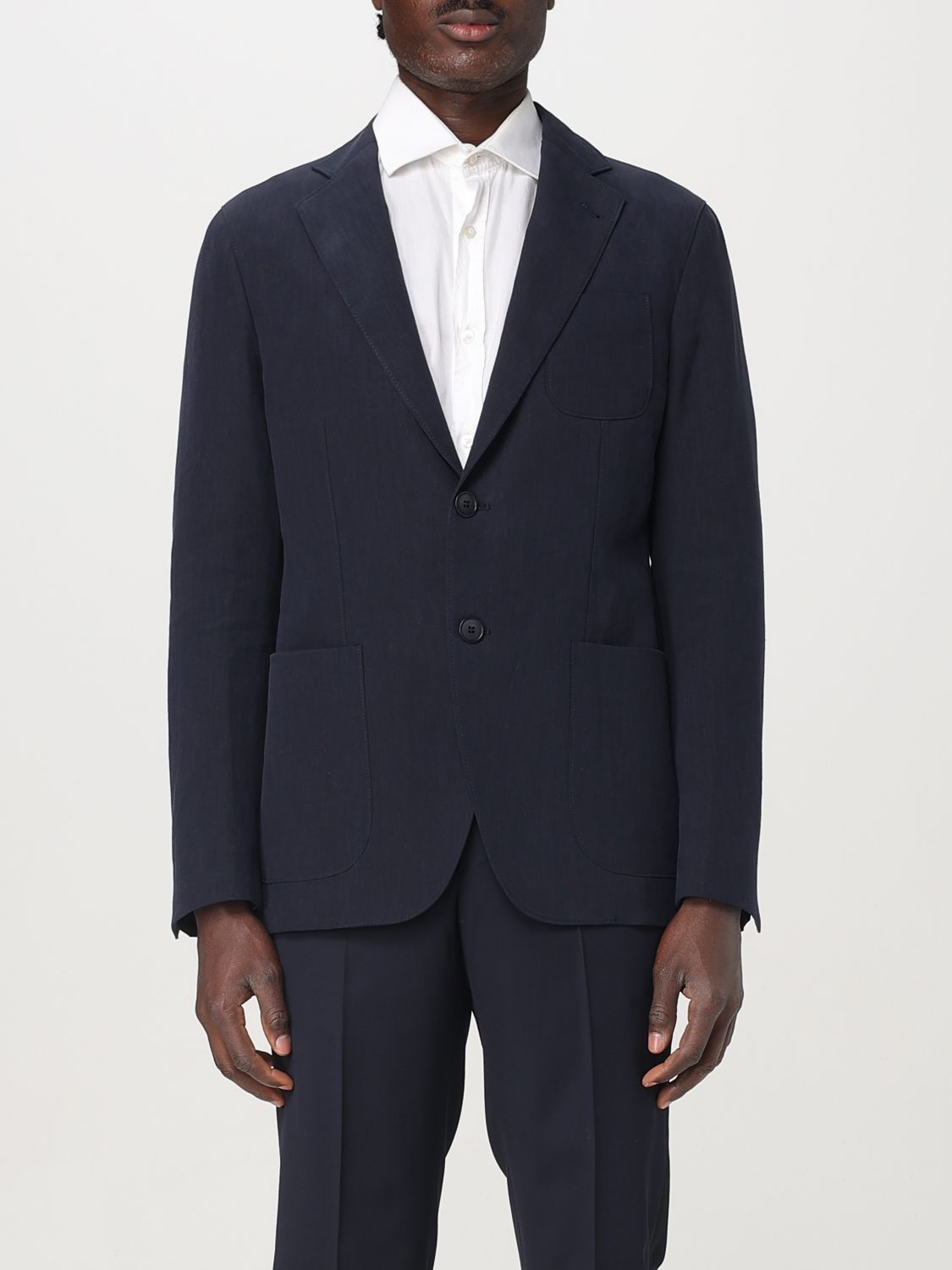 Blazer GIORGIO ARMANI Men color Blue