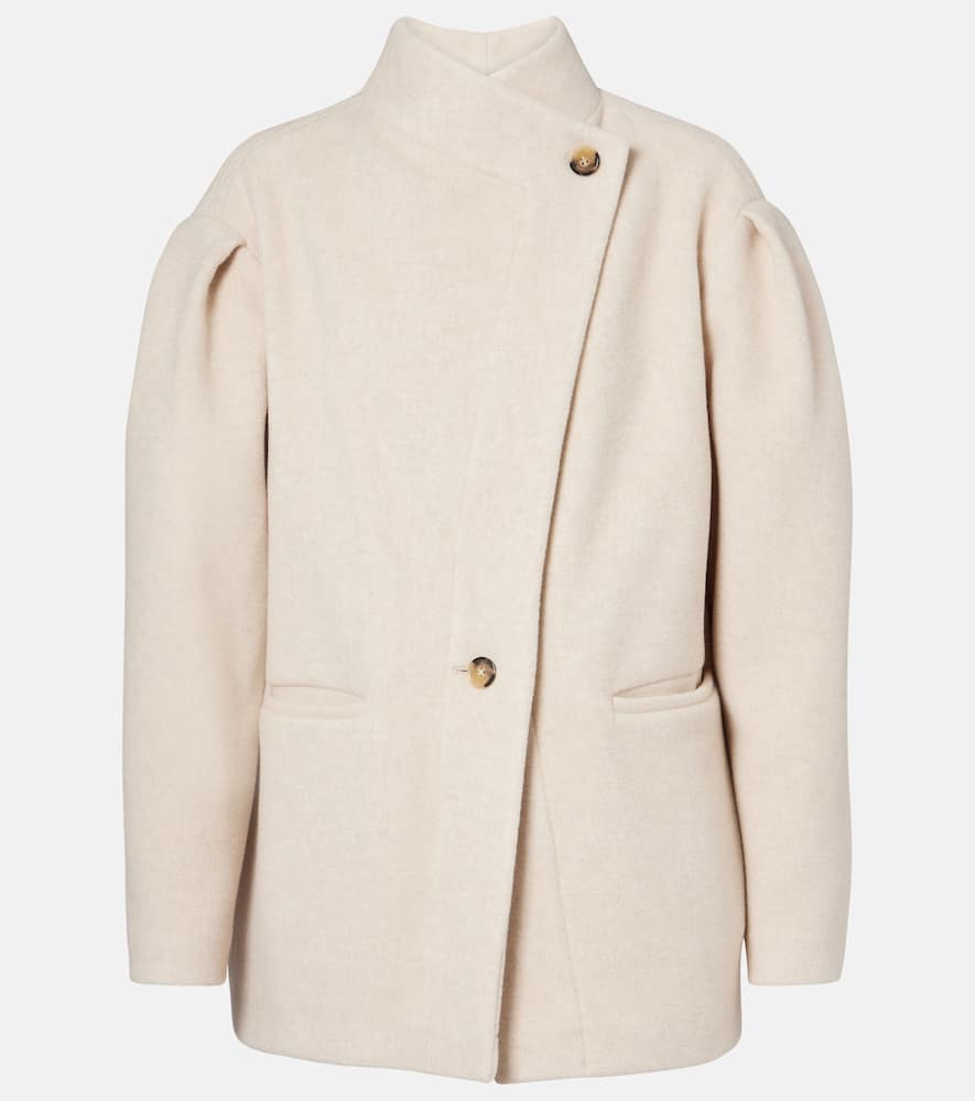 Wool-blend jacket