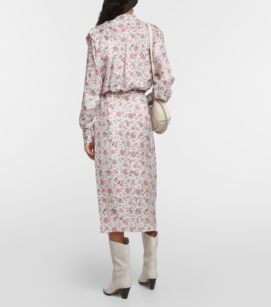 Floral midi dress