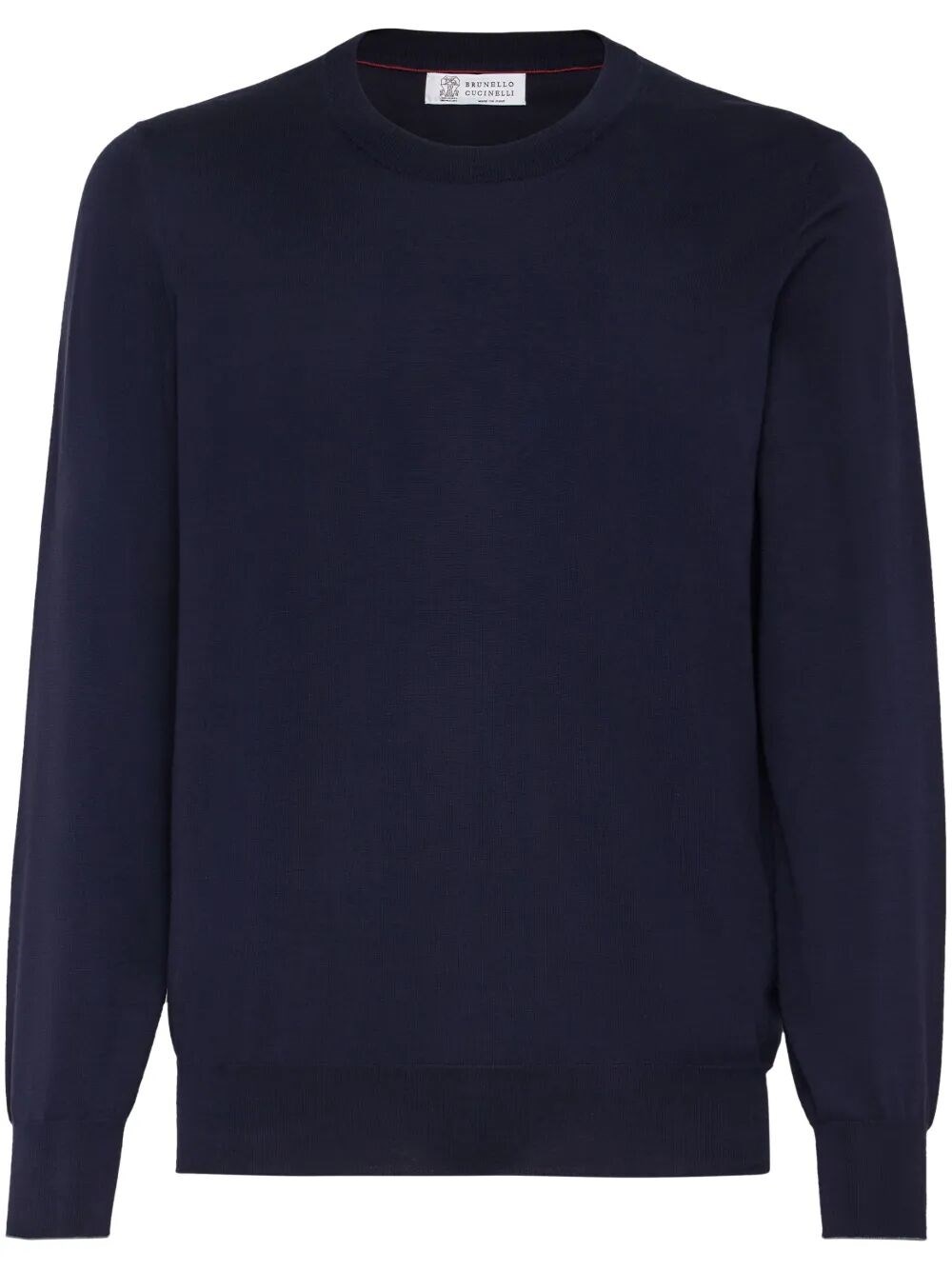 Lightweight Cotton Crew Neck Sweater