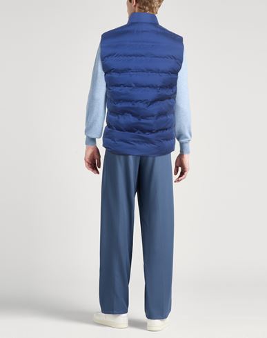 Hackett Man Vest Blue Size L Polyester