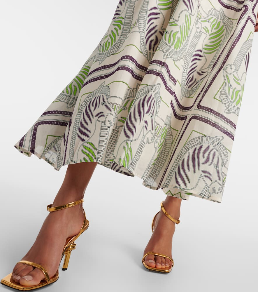 Tory Burch Printed cotton shirt dress