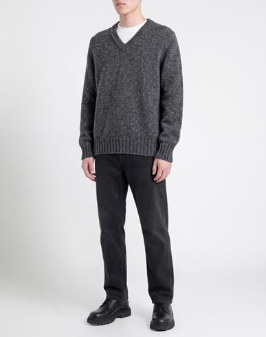 Man Sweater Grey Size 40 Wool, Polyamide, Alpaca wool