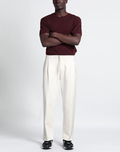 A Paper Kid Man Pants White Size S Cotton