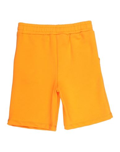 Kid Boy Shorts & Bermuda Shorts Orange Size 10 Cotton