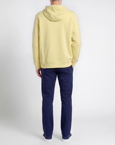 Man Sweatshirt Yellow Size XL Cotton