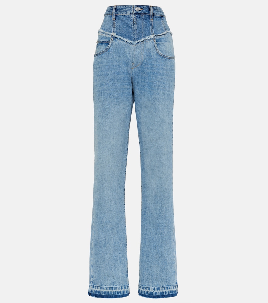 Noemie high-waisted denim jeans