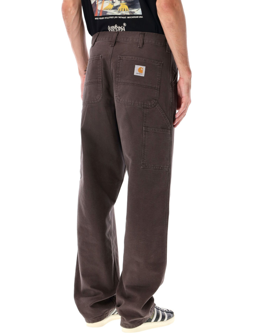 Single Knee Pants Brown
