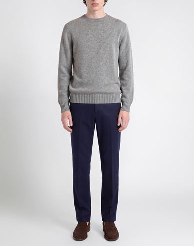 Man Sweater Grey Size 44 Merino Wool, Cashmere