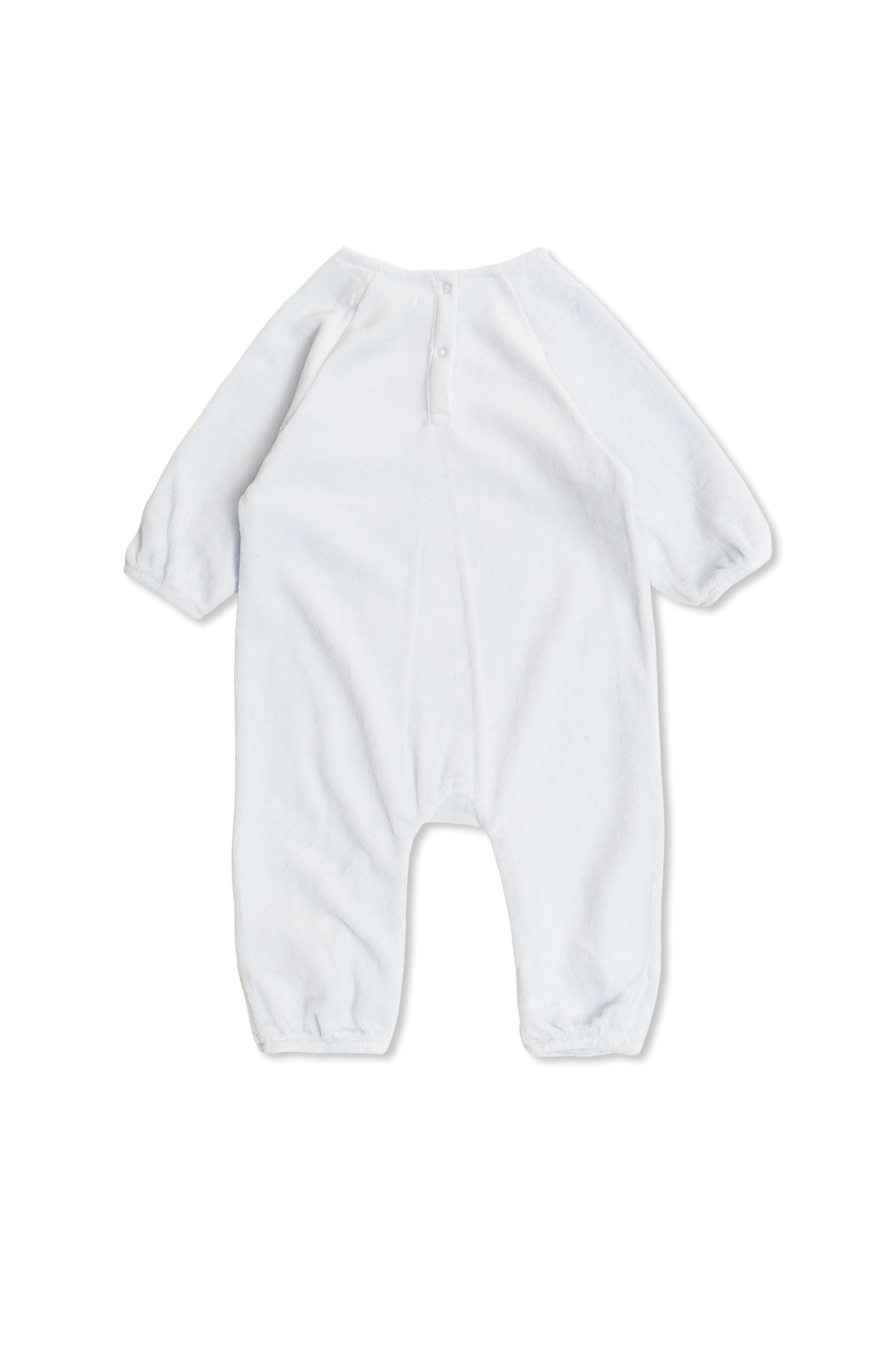 Velvet Jumpsuit, Unisex, White