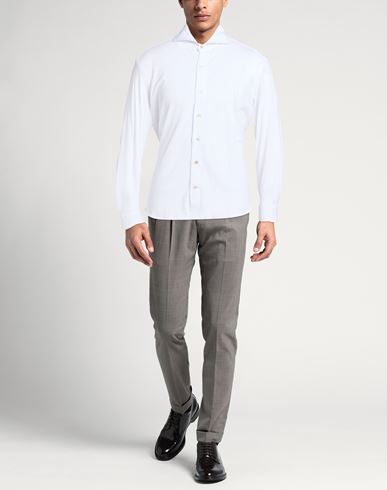 Man Shirt White Size 17 ½ Cotton
