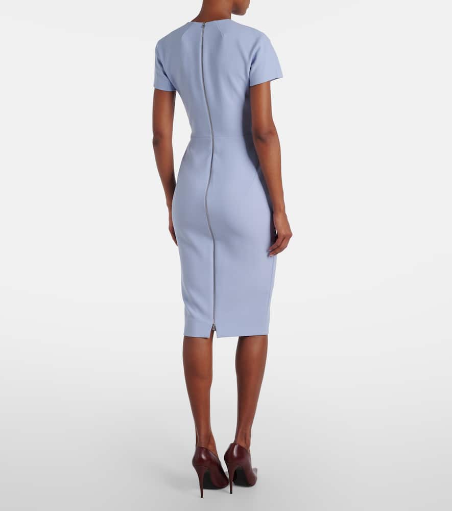 Crêpe minidress