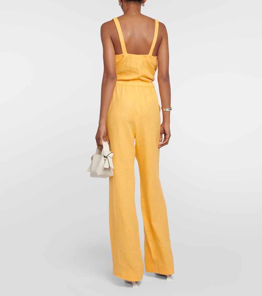 Nanushka Straight-leg linen pants