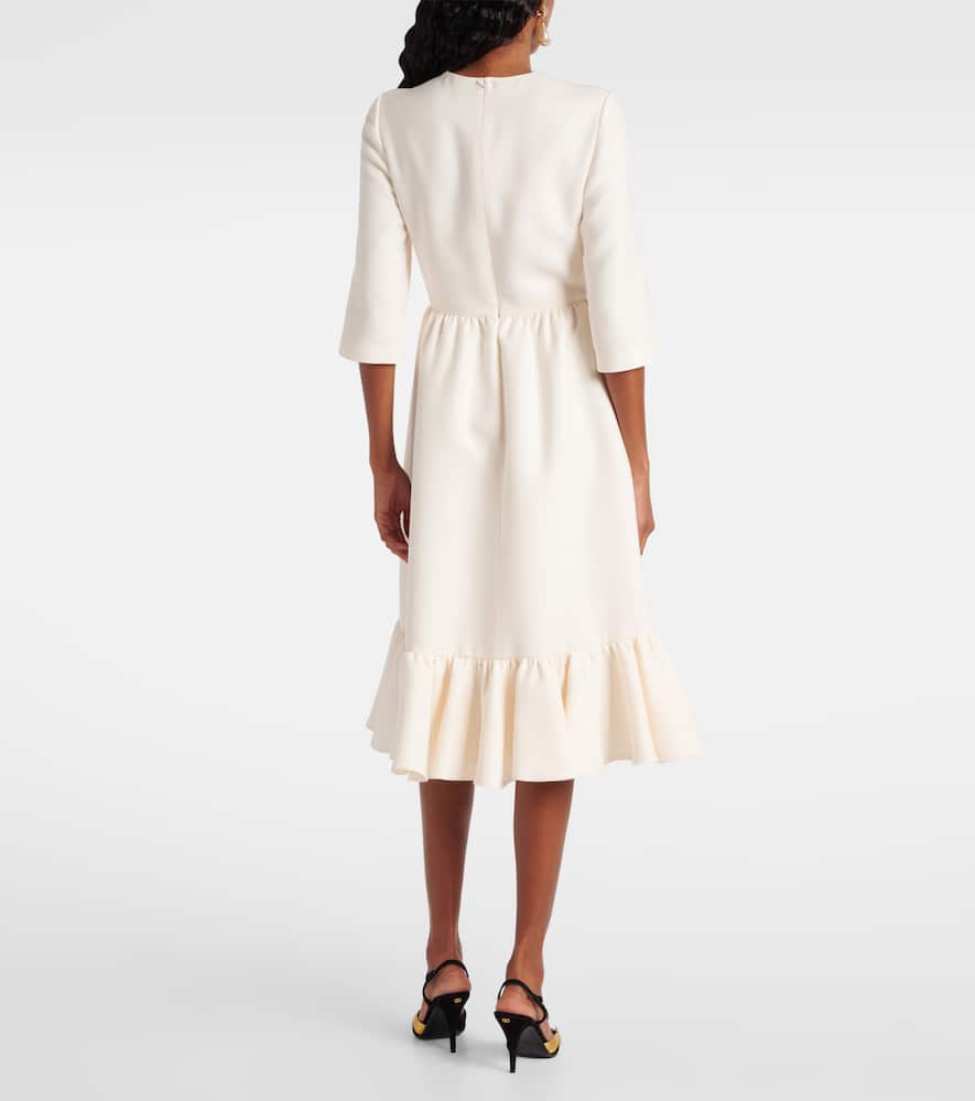 Crêpe Couture midi dress