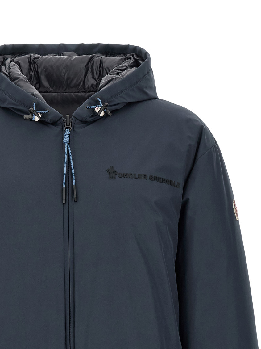 Moncler Grenoble - berguns reversible hooded quilted jacket