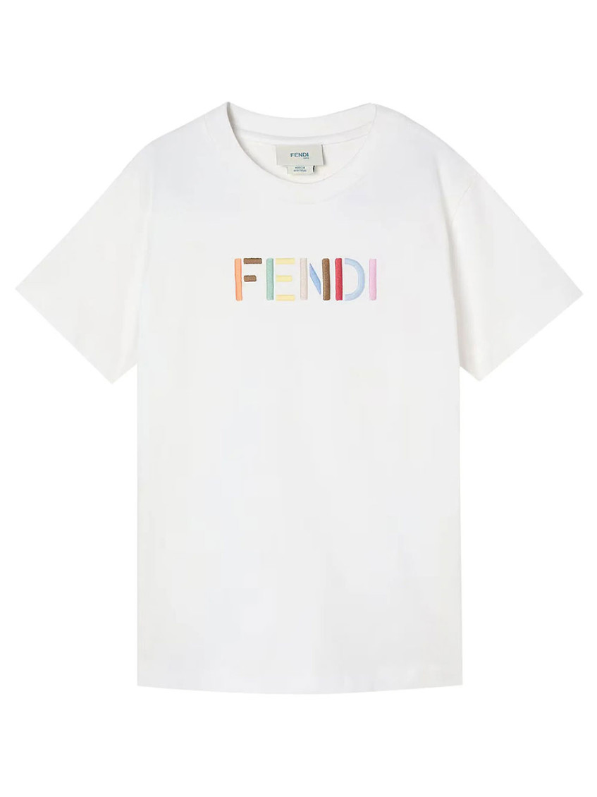 Boys White Logo T-Shirt