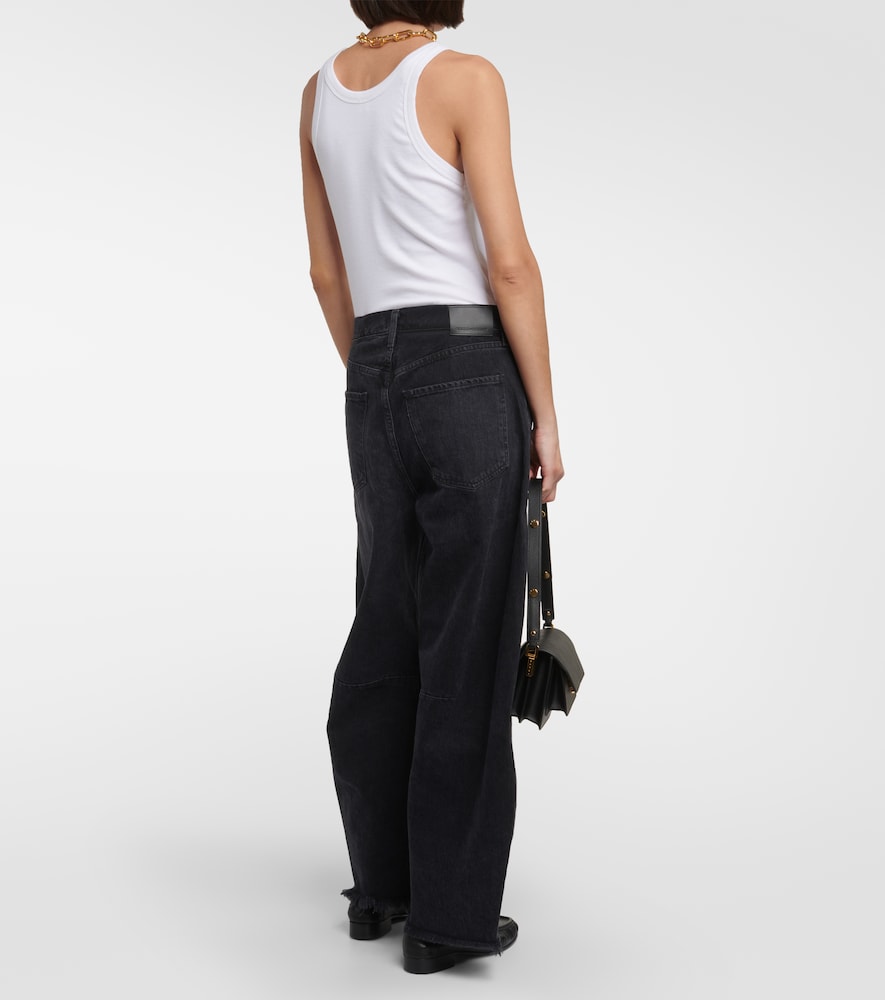 Horseshoe wide-leg jeans
