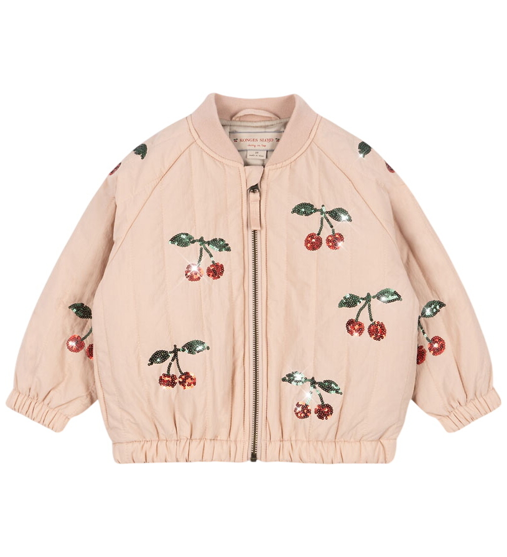 Konges Sløjd Thermo Jacket - Quilted - Juno Bombs - Cameo Rose - Konges Sløjd - 7-8 Y 122-128 - Thermo Wear