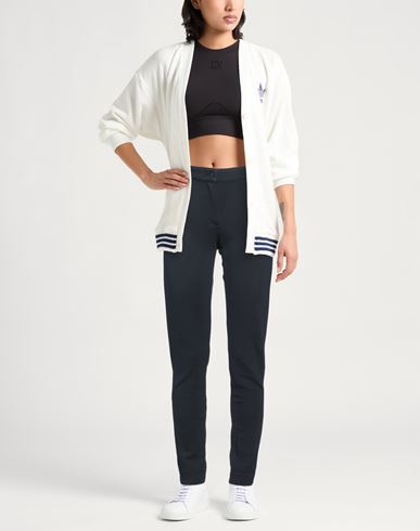Ea7 Woman Pants Navy Size M Cotton, Polyester, Elastane