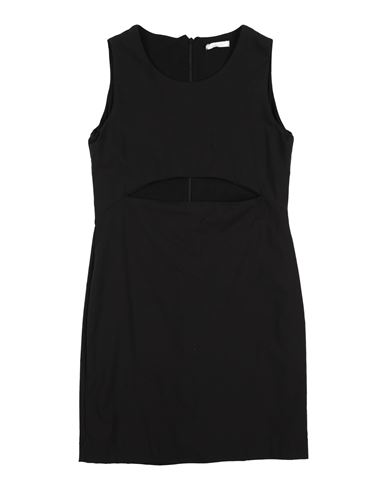 L:ú L:ú By Miss Grant Kid Girl Kids' dress Black Size 14 Viscose, Polyamide, Elastane
